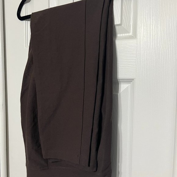 Eileen Fisher Skinny Ankle pant size XL Espresso Brown - Picture 5 of 7